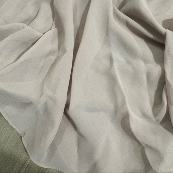 Sorella Vita Dusty Pink Rose Prom Bridesmaid Long Dress Sz 16 Chiffon Wedding - Picture 10 of 15